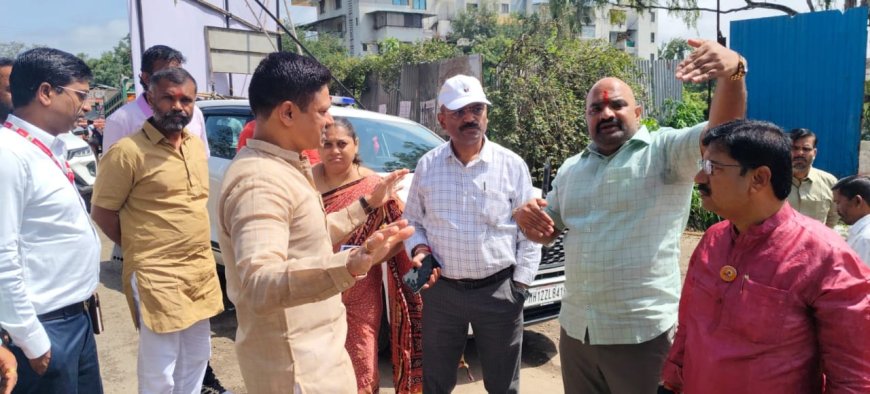 कात्रज-गुजरवाडी फाटा रस्ता रुंदीकरणाला गती; डीपी मार्किंग, भूसंपादन आणि अतिक्रमण हटविण्याचे आदेश