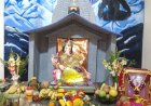 घणसोलीत मढवी परिवाराचा पर्यावरणपूरक गणेशोत्सव; शाडू मातीच्या बाप्पाचे कृत्रिम टाकीत सातव्या दिवशी विसर्जन