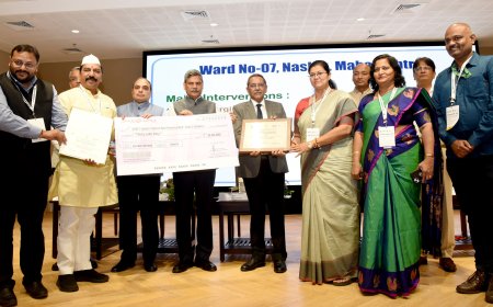 राष्ट्रीय स्वच्छ हवा पुरस्कारात महाराष्ट्राचा गौरव; अमरावती मनपा आणि नाशिकचा वॉर्ड क्रमांक ७ देशात तृतीय