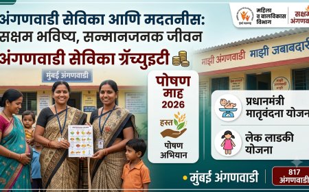अंगणवाडी सेविका, मदतनीसांना ग्रॅच्युइटी देण्याबाबत शासन सकारात्मक – मंत्री आदिती तटकरे