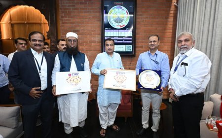सीआयआरटीच्या हीरक महोत्सवी वर्षाचा प्रारंभ; नितीन गडकरी यांच्या हस्ते लोगोचे अनावरण