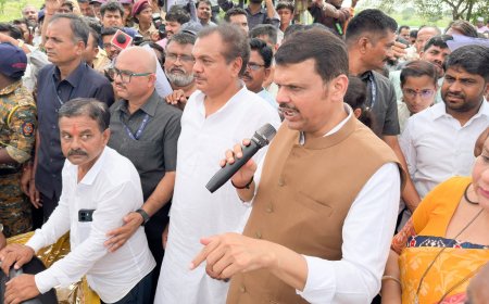 दुष्काळाशी लढताना निधी कमी पडू देणार नाही; पिण्याच्या पाण्याला सर्वोच्च प्राधान्य – मुख्यमंत्री देवेंद्र फडणवीस