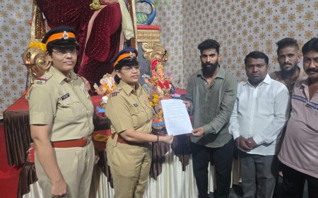 घाटकोपर पूर्व पंतनगर पोलिसांचा अनोखा उपक्रम; गणेशोत्सव मंडपात युवकांना अंमली पदार्थांपासून दूर राहण्याची शपथ