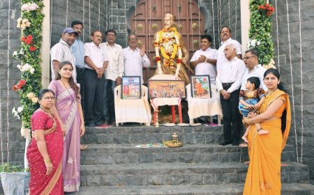 सिन्नरमध्ये दशनाम गोसावी समाजाचा द्वितीय शिवराज्याभिषेक सोहळा उत्साहात संपन्न