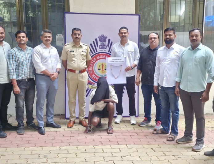 खारमध्ये चोरीचा गुन्हा 24 तासांत उघड; 3.66 लाखांचा मुद्देमाल शंभर टक्के हस्तगत