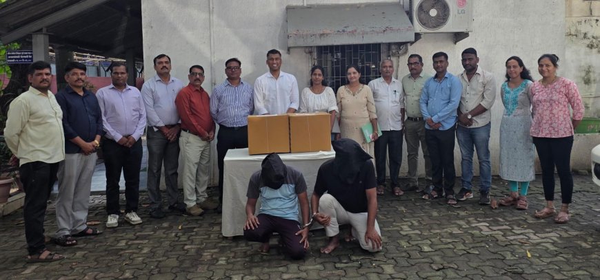 नायट्राझेपामच्या अवैध विक्रीप्रकरणी दोघांना अटक; १२.७१ किलो वजनाच्या २७ हजार गोळ्यांसह ६४ लाखांचा मुद्देमाल जप्त